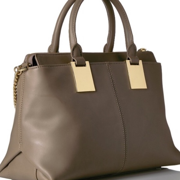 Vince Camuto Smokey Quartz Keena Satchel - Picture 2 of 5